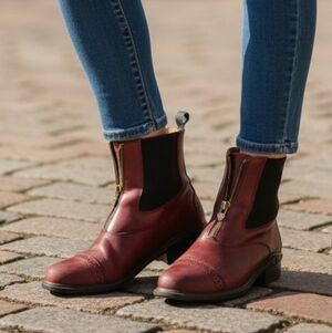 Ariat Cobalt Oxblood Paddock Boots, wSz 7.5